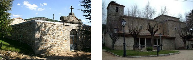 Cementerio Antiguo y Parroquia de San Ildefonso en Collado Mediano